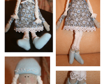 Девочка-снежинка - ручная работа, handmade
