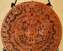 Календарь Майя (тцолки́н) - ручная работа, handmade